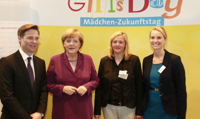 Girls'Day bei der .lkj) - Zwei von 140.000