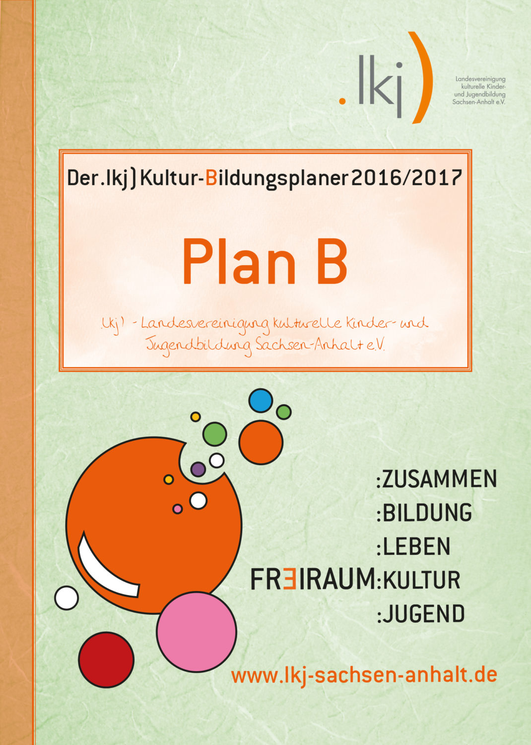 Plan B - Kultur-Bildungsplaner – Titelbild