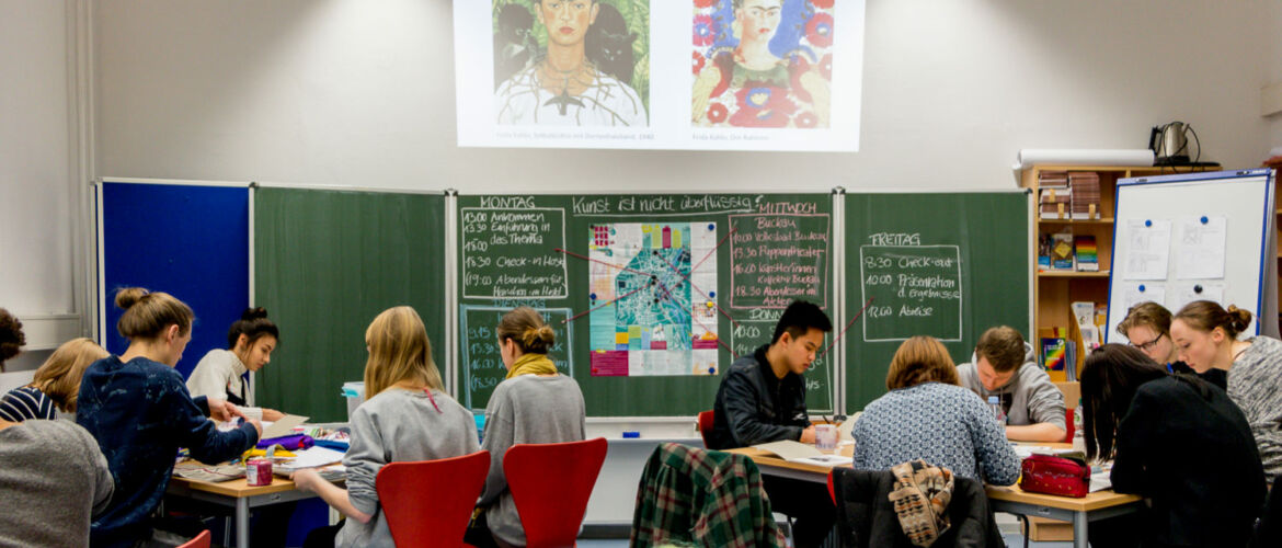 Seminarimpression: Kunst ist nicht überflüssig (Freiwilligendienste Kultur und Bildung 2017/2018)