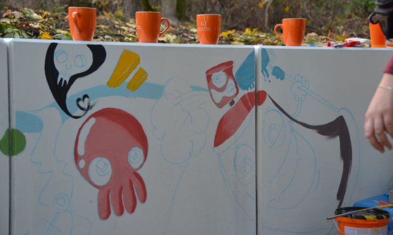Farben im Fluss // Kinder und Jugendliche gestalten Südost