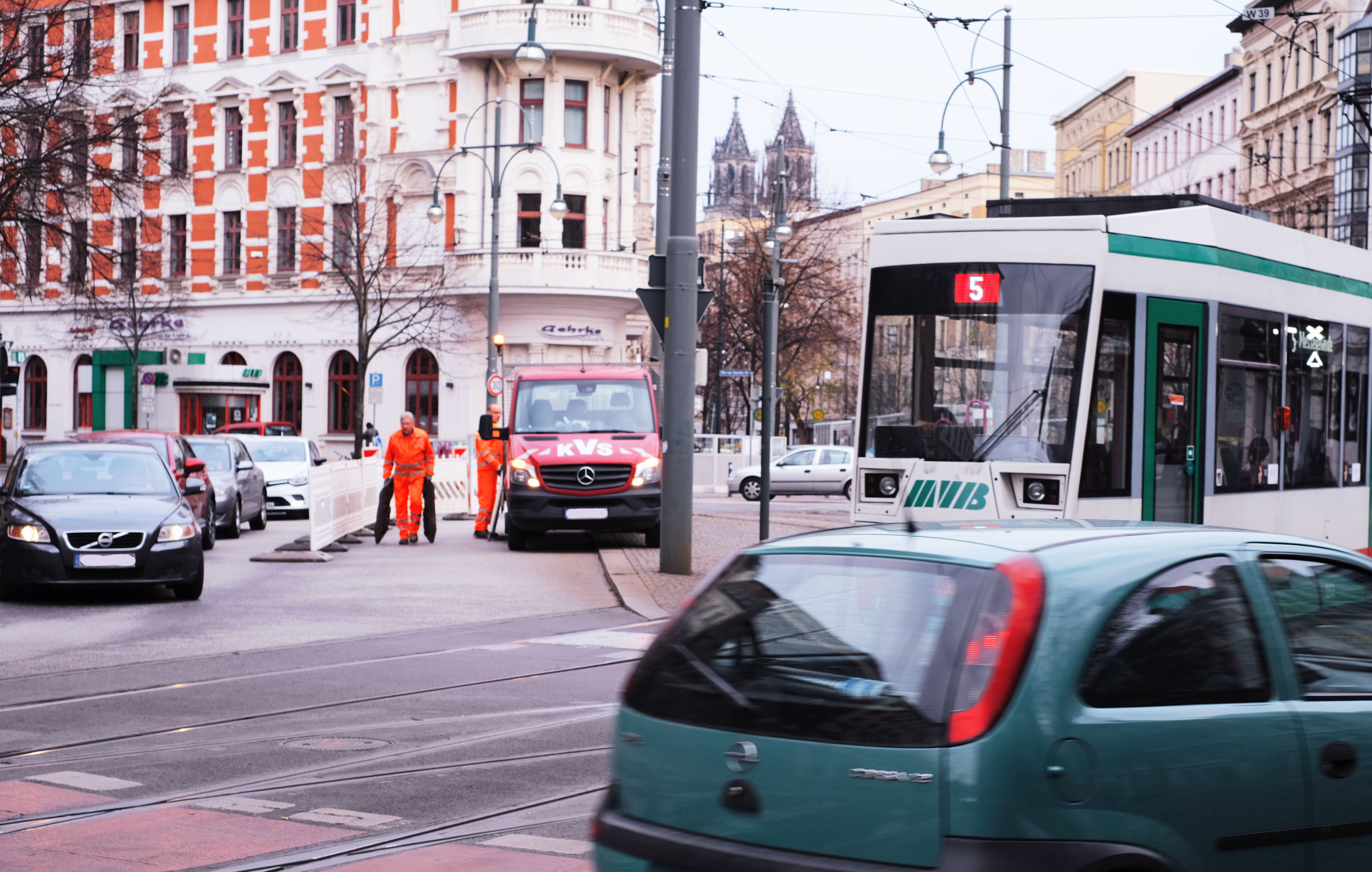 voller Straßenverkehrspunkt