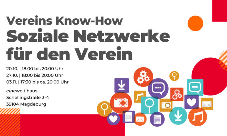 Vereins Know-how | Soziale Netzwerke für den Verein Seminarreihe Basiswissen zu Sozialen Netzwerken mit Fokus auf Facebook