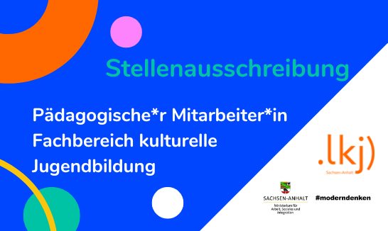 Stellenausschreibung Pädagogische*r Mitarbeiter*in