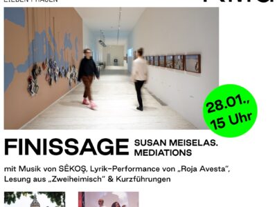 Finissage der Ausstellung: „Susan Meiselas. Mediations“