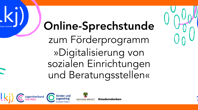 Online-Sprechstunde zur Fördermöglichkeit »Digitalisierung Beratungsstellen und soziale Einrichtungen«