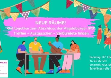 Neue Räume! Get together zum Abschluss der Magdeburger IKW