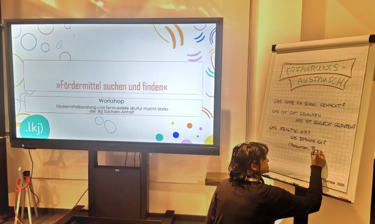 Workshop »Fördermittel suchen und finden«