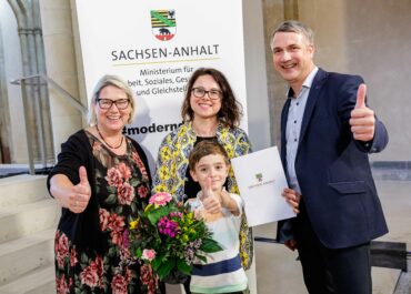 Sonderpreis im Rahmen des Integrationspreises des Landes Sachsen Anhalt 2024 für die "Methode Pascha"
