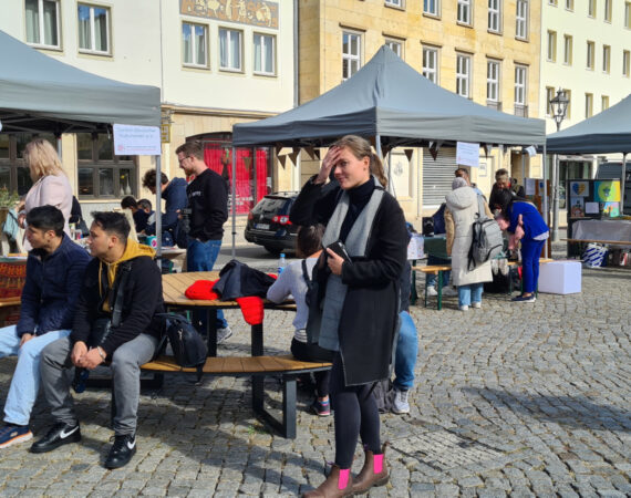 IKW meets Rathausfest und KulturNacht 2024 | 28.09.2024 Vereine präsentieren sich auf dem Alten Markt | Foto: HoR Magdeburg