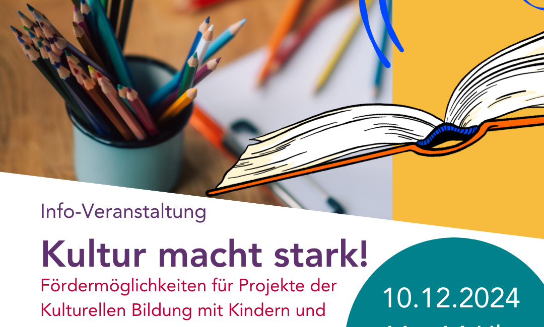 Einladung Kultur macht stark in Bibliotheken