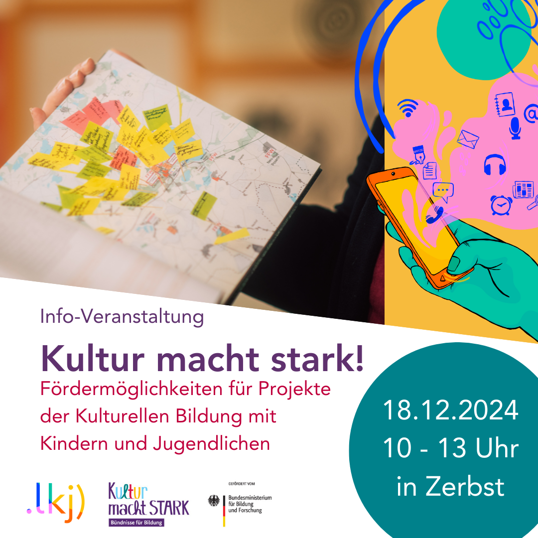 Einladung Kultur macht stark in Zerbst