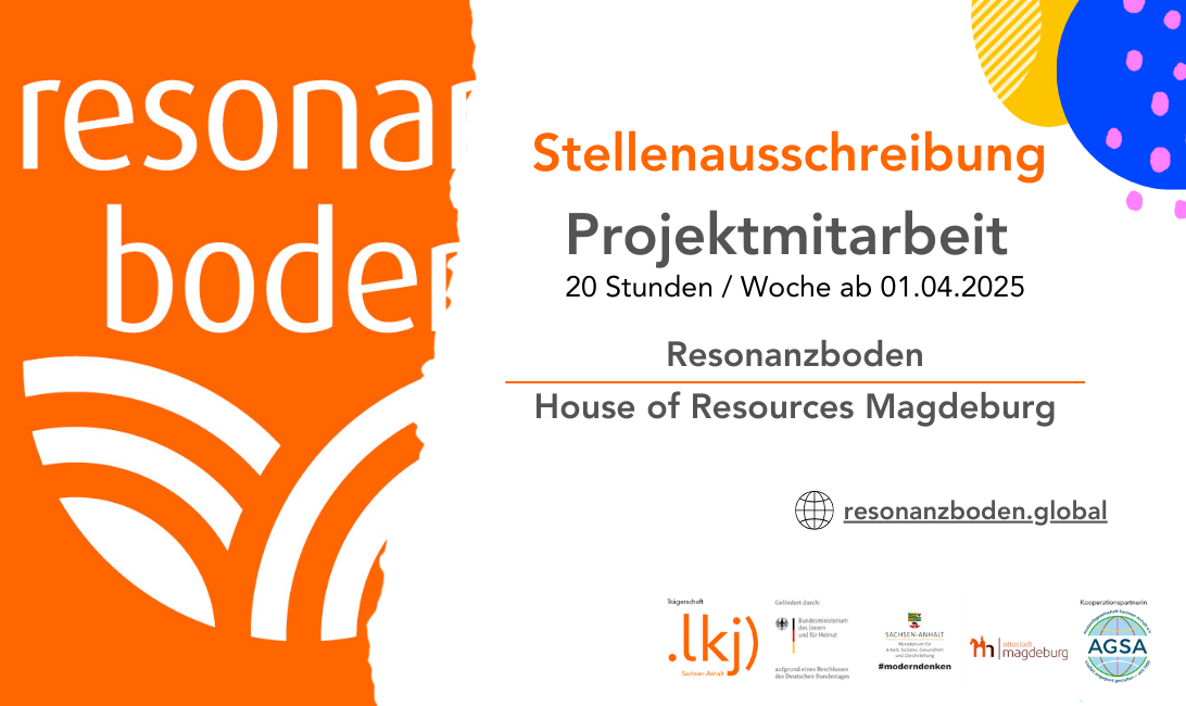 Bild Canva/Stellenausschreibung Resonanzboden / Projektmitarbeit