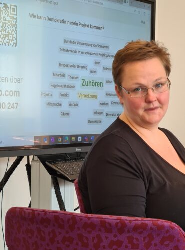 Katja Reszel/»Kultur macht Demokratie stark« in Halle (27.03) | Foto: S. Renner