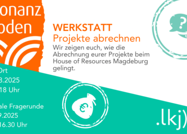 Werkstatt - Projekte abrechnen | House of Resources