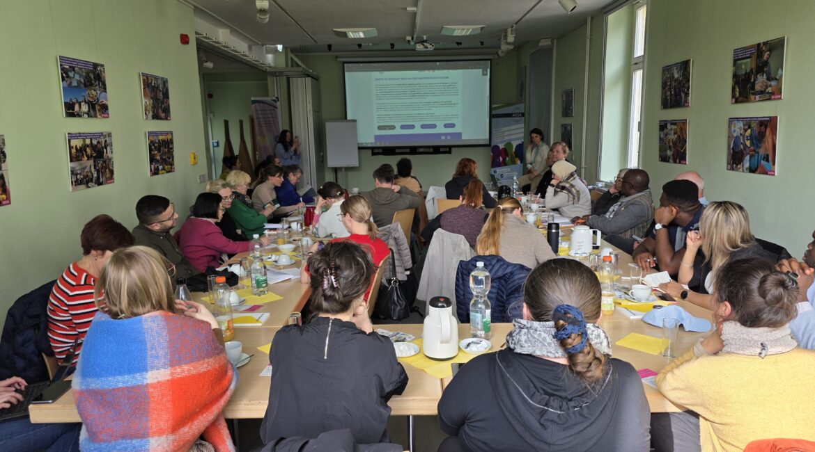 Vorbereitungstreffen Interkulturellen Wochen am 31.03.2026 im einewelthaus Magdeburg | Foto S. Renner