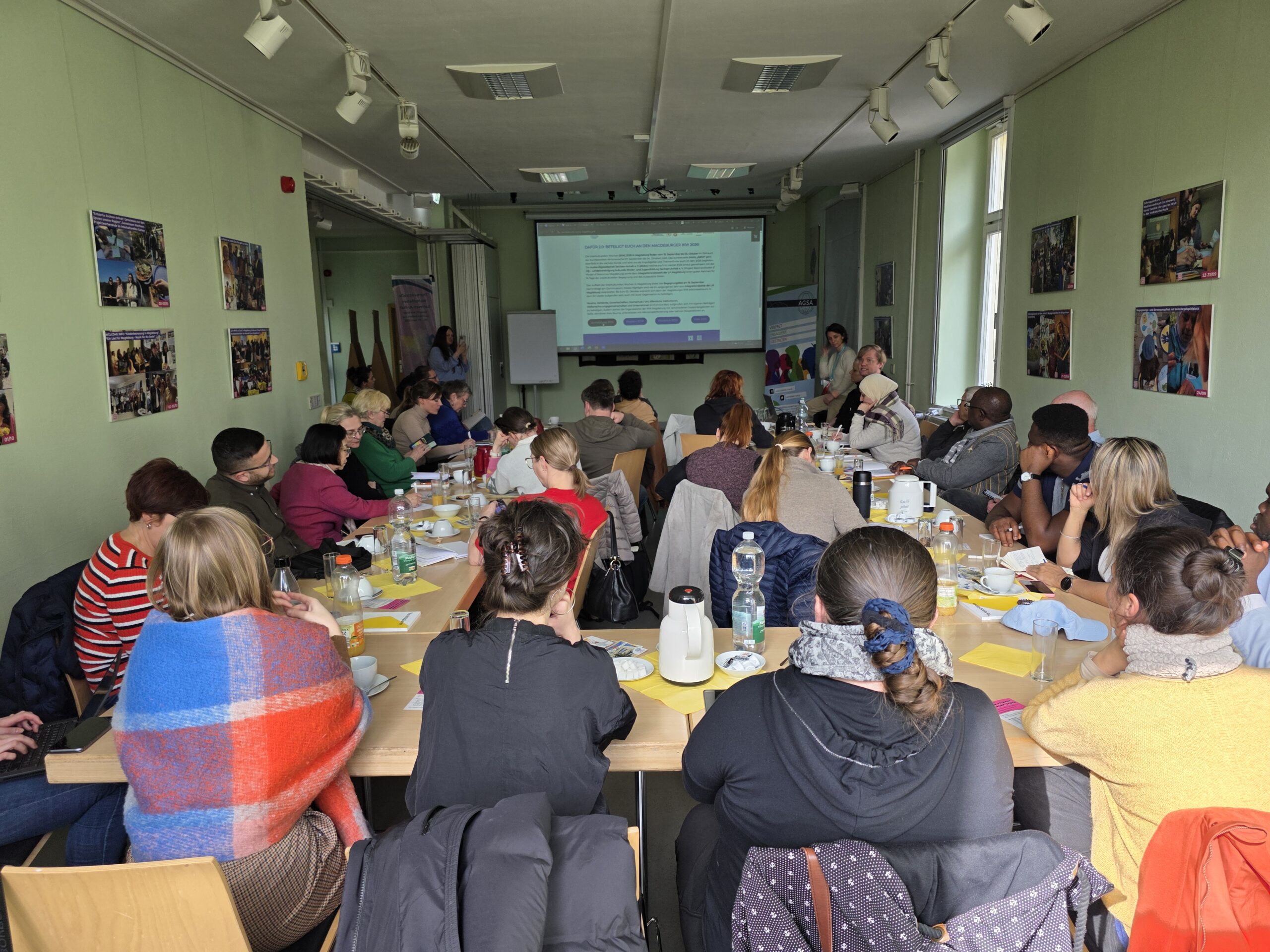 Vorbereitungstreffen Interkulturellen Wochen am 31.03.2026 im einewelthaus Magdeburg | Foto S. Renner
