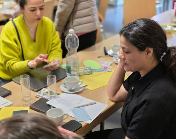 Vorbereitungstreffen Interkulturellen Wochen am 31.03.2026 im einewelthaus Magdeburg | Foto S. Renner