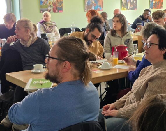 Vorbereitungstreffen Interkulturellen Wochen am 31.03.2026 im einewelthaus Magdeburg | Foto S. Renner