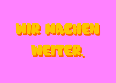 Wir machen weiter. Gemeinsam für eine demokratische und vielfältige Gesellschaft.